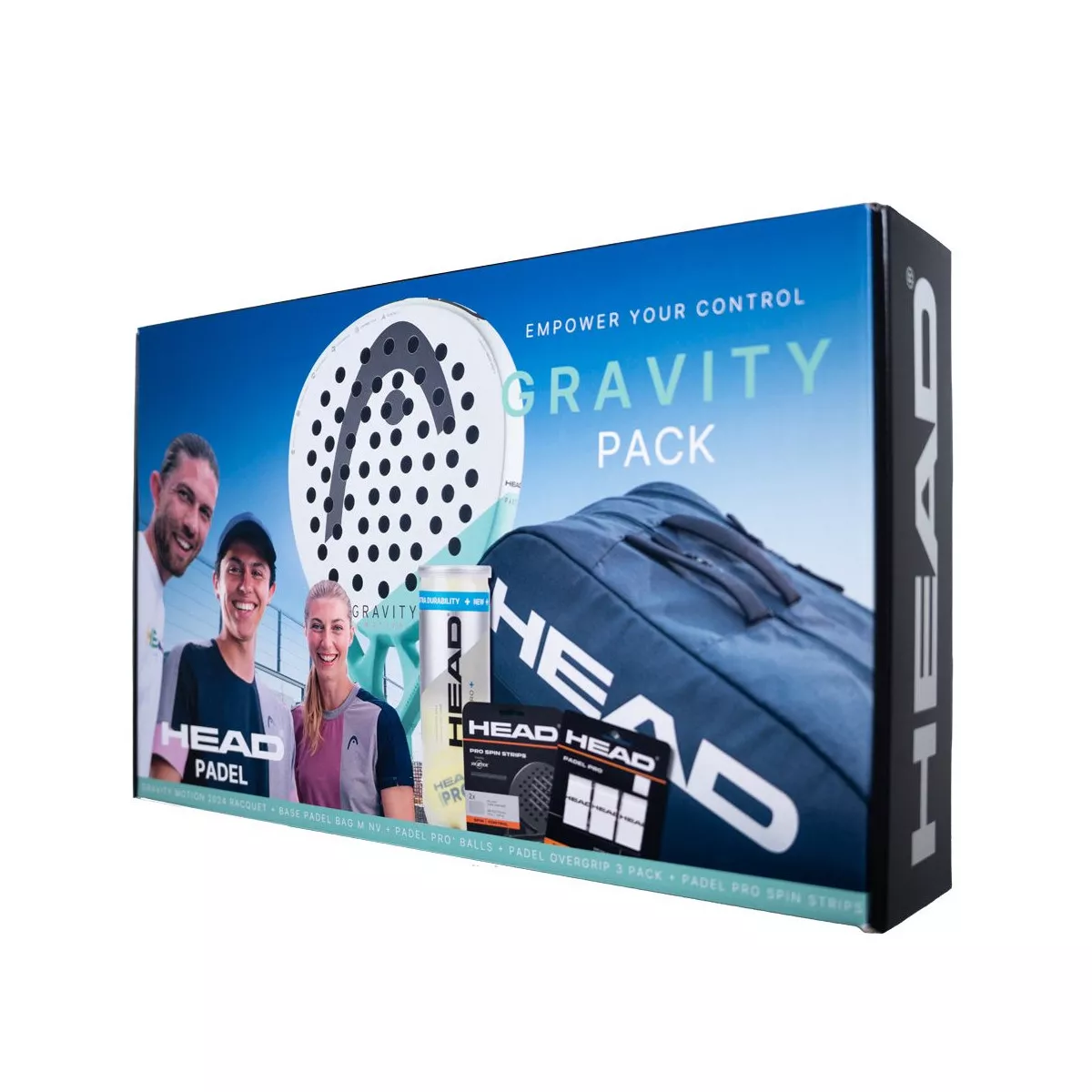 Complete Head Gravity Motion 2024 Padel Set