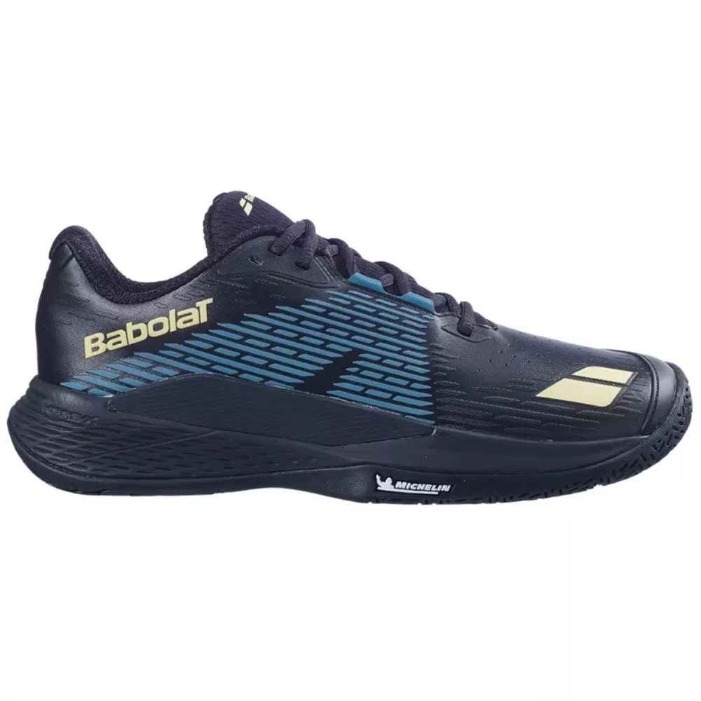 Chaussures Babolat Propulse Storm AC Noir / Bleu