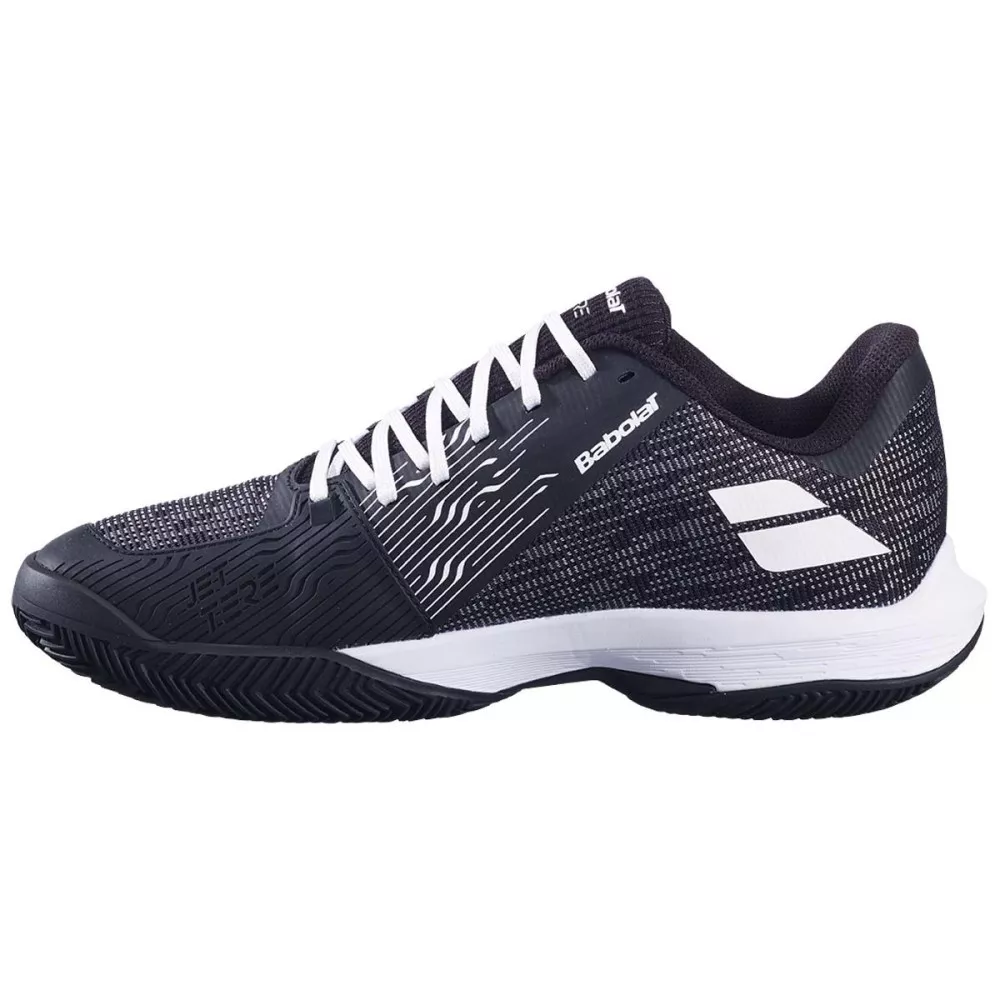 Chaussures Babolat Jet Tere 2 Terre Battue Noir / Blanc