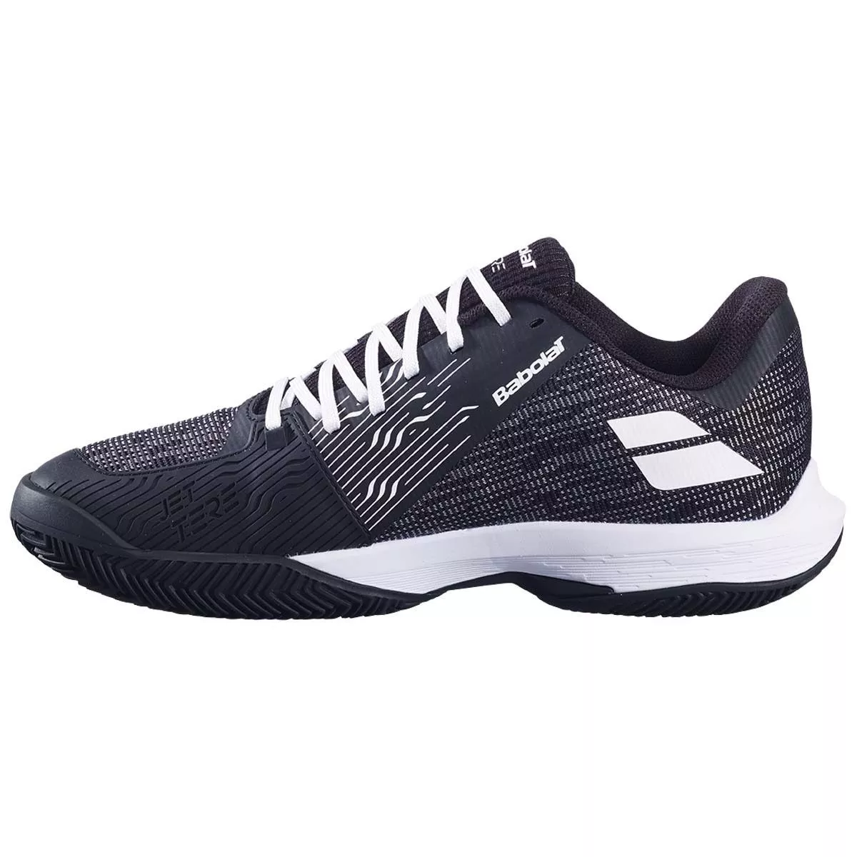 Chaussures Babolat Jet Tere 2 Terre Battue Noir / Blanc