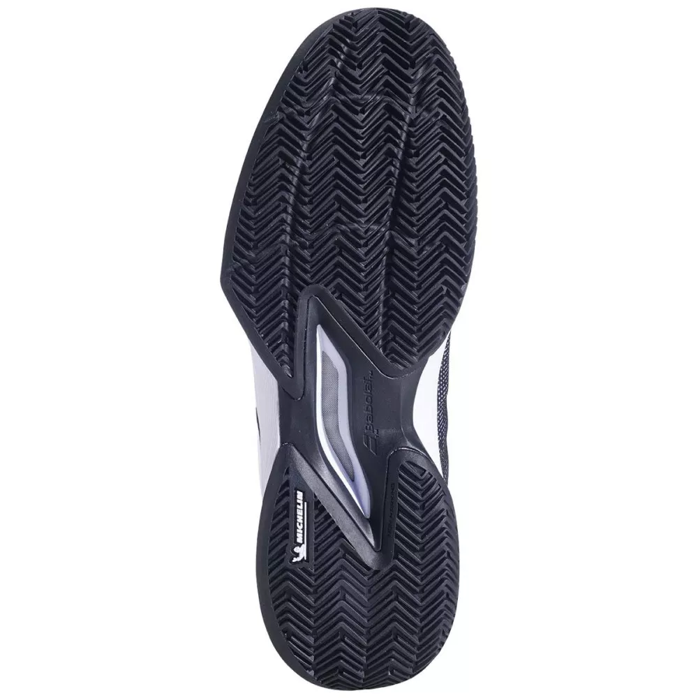Chaussures Babolat Jet Tere 2 Terre Battue Noir / Blanc