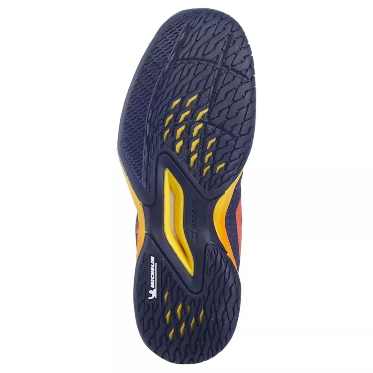 Chaussures Babolat Jet Mach 3 Junior AC Noir / Sunset