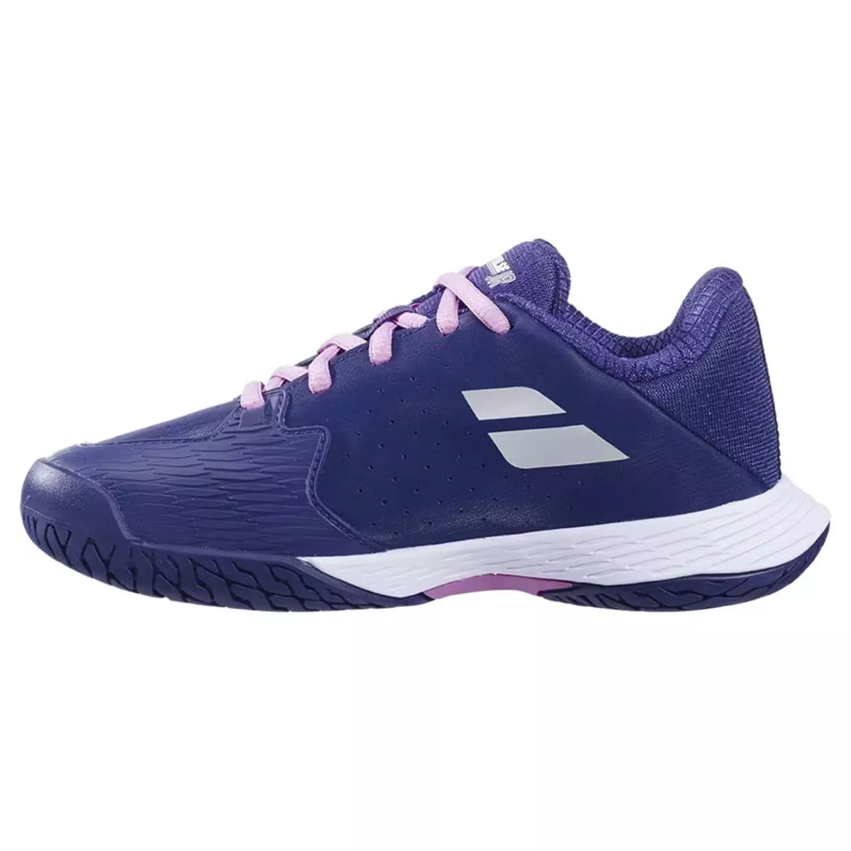 Chaussures Babolat Propulse Junior 3 AC Fille Violet / Argent