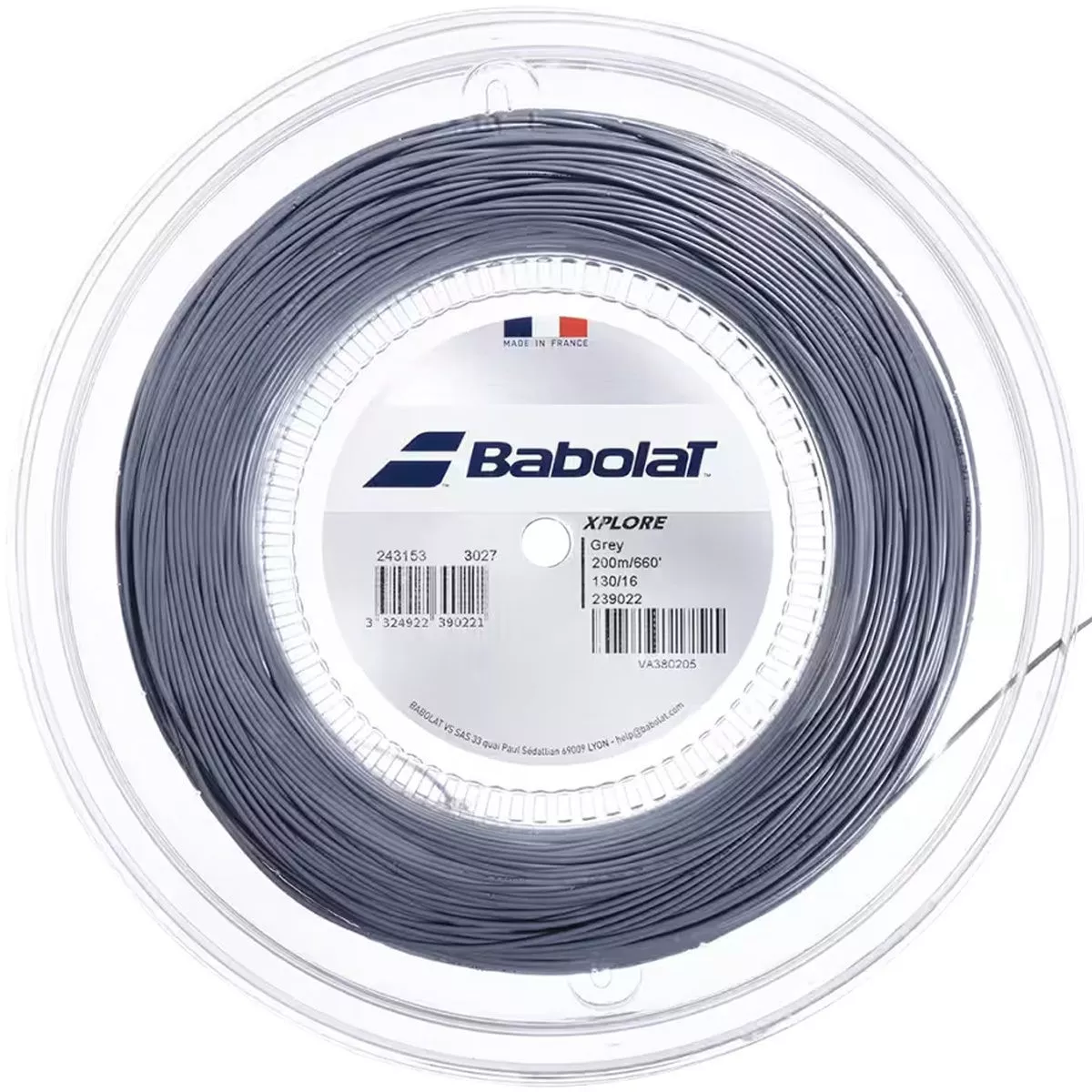 Bobine Babolat Xplore 200m Gris
