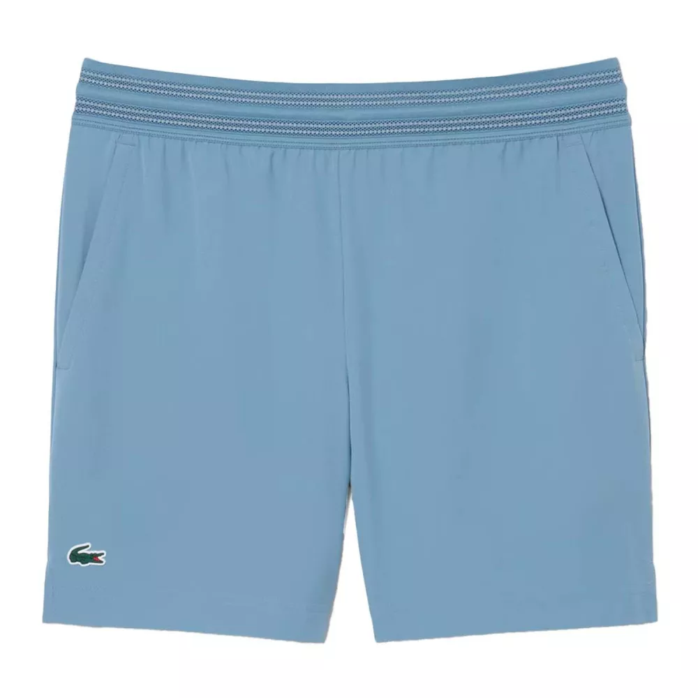 Lacoste Tennis Ultra Dry Reflecterende Short Blauw Grijs