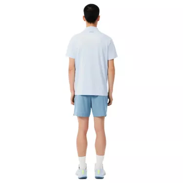 Lacoste Tennis Ultra Dry Reflecterende Short Blauw Grijs