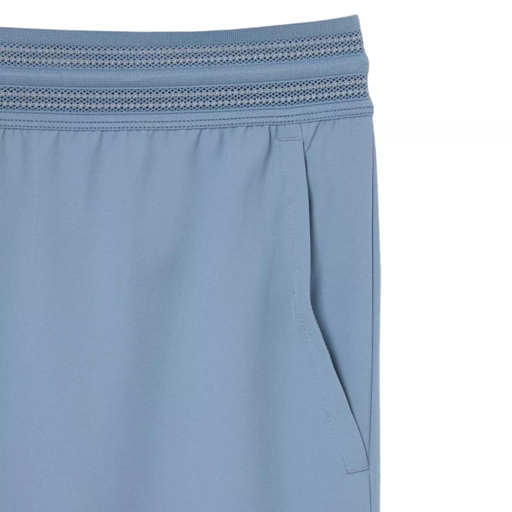 Lacoste Tennis Ultra Dry Reflecterende Short Blauw Grijs