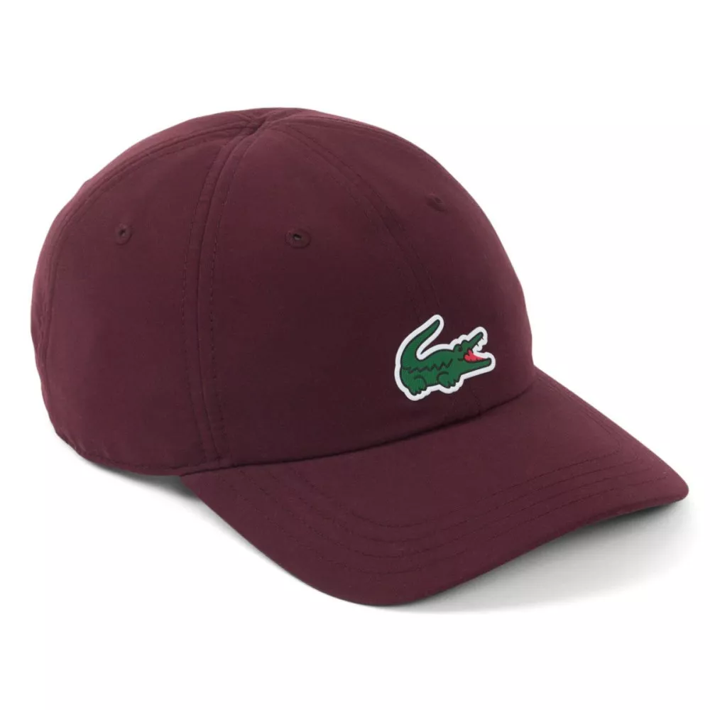 Casquette Lacoste Tennis x Novak Djokovic Marron châtaigne