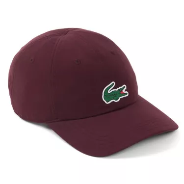 Casquette Lacoste Tennis x Novak Djokovic Marron châtaigne