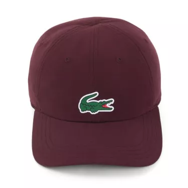 Casquette Lacoste Tennis x Novak Djokovic Marron châtaigne