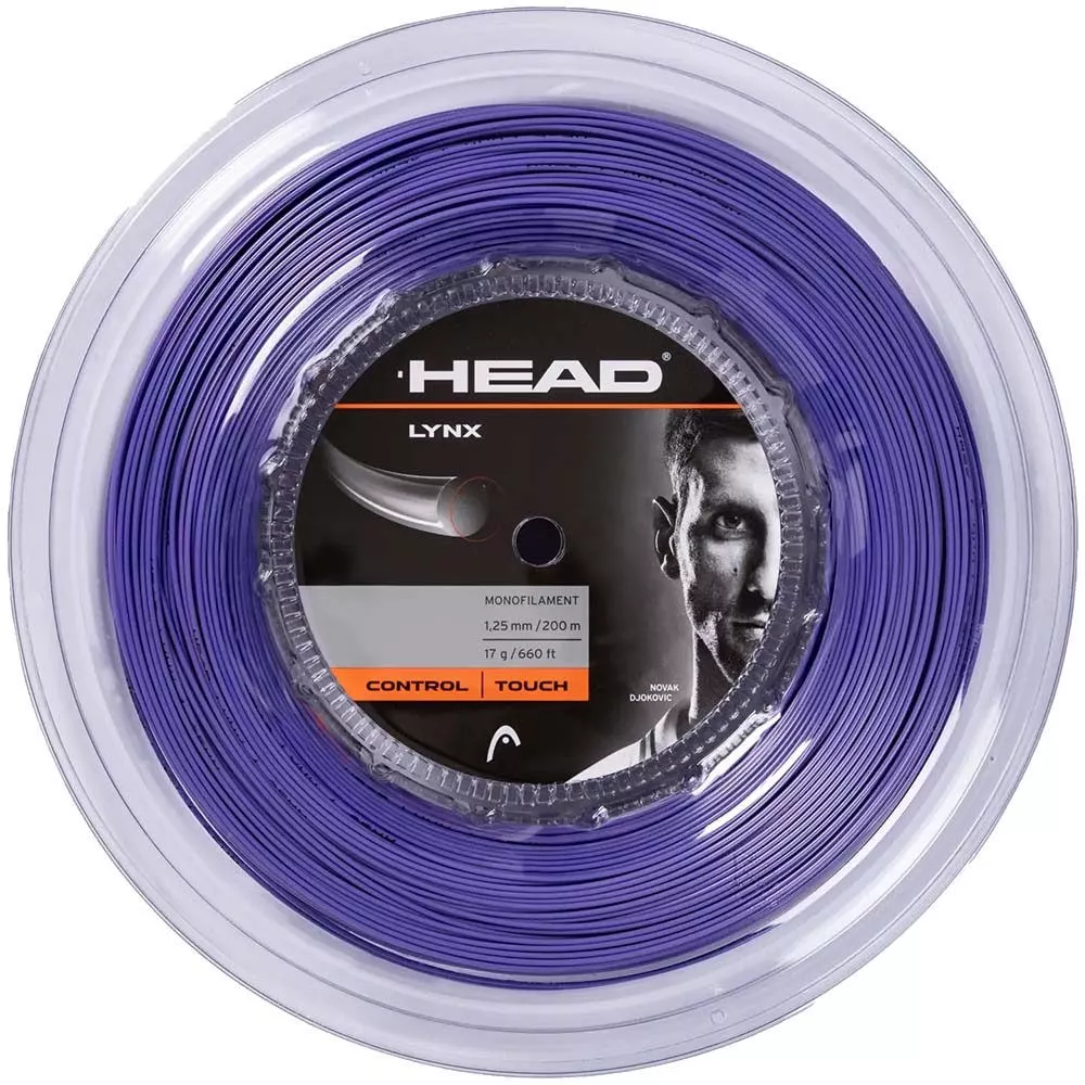 Head Lynx Violet 200m Snaarrol