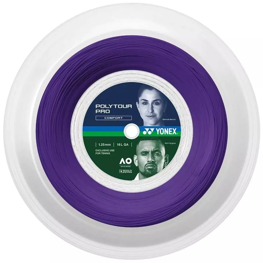 Yonex Poly Tour Pro Violet 200m Rol
