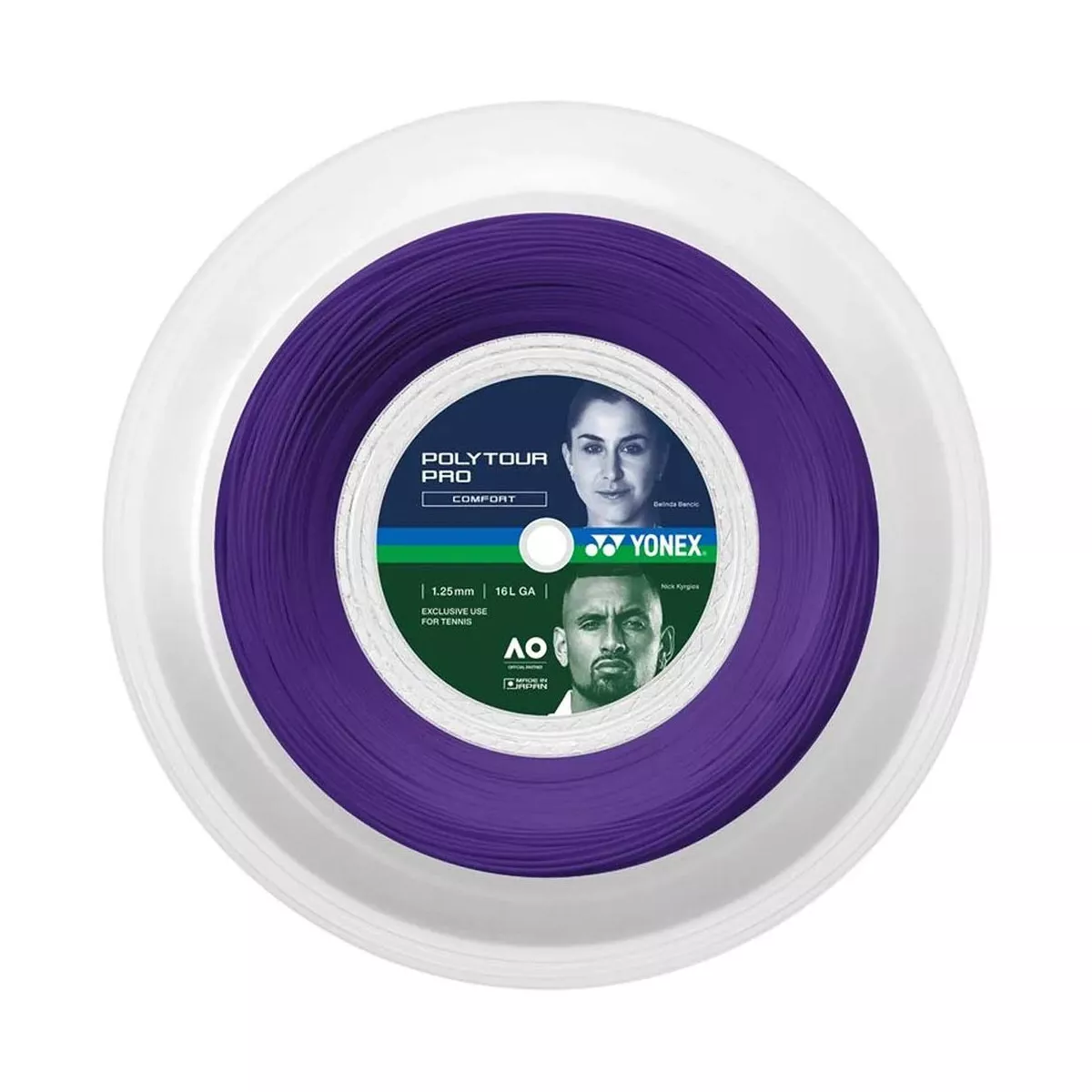 Yonex Poly Tour Pro Violet 200m Rol
