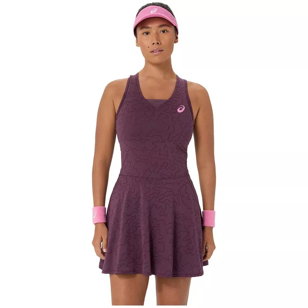 Asics Match Tennisjurk Dames Violet