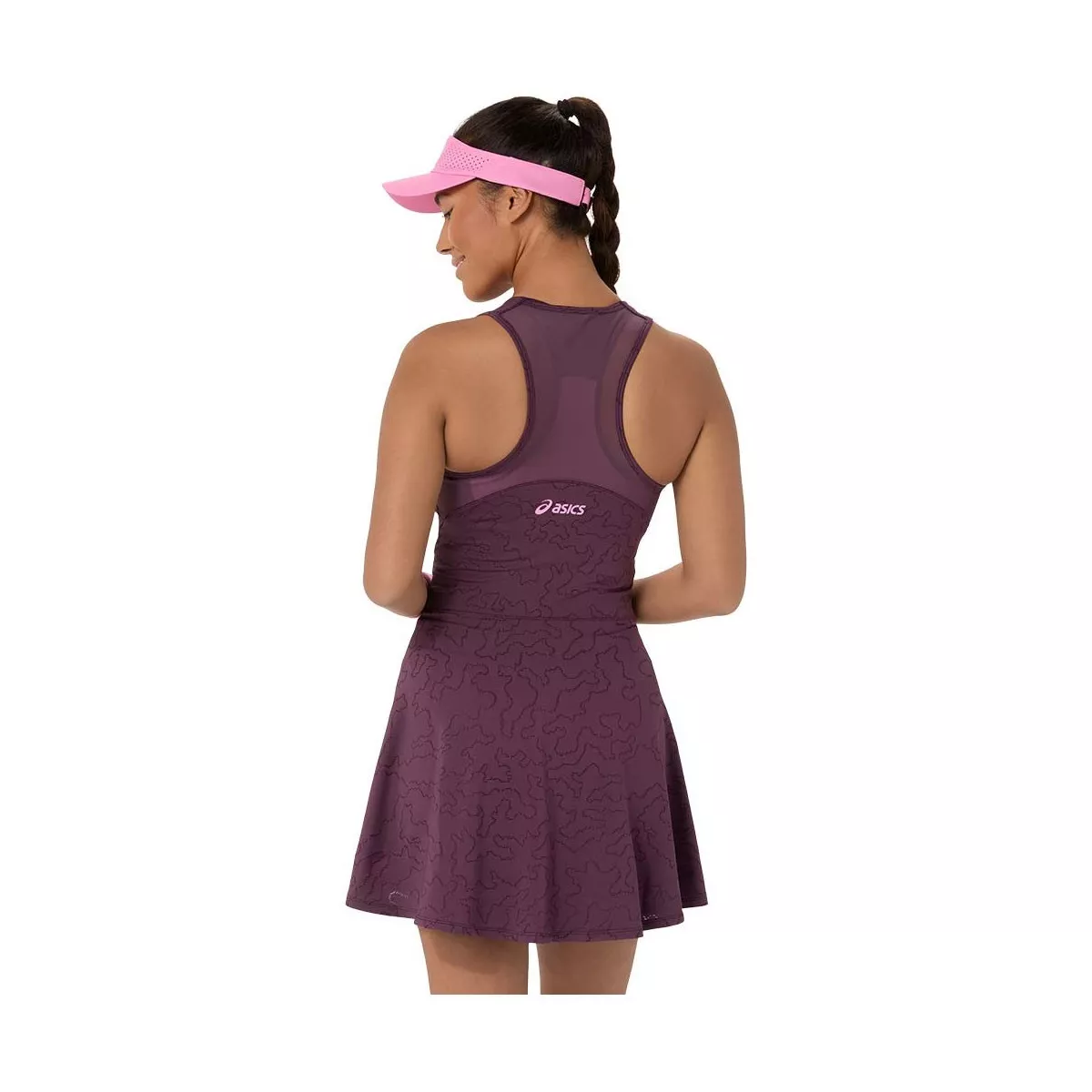 Asics Match Tennisjurk Dames Violet