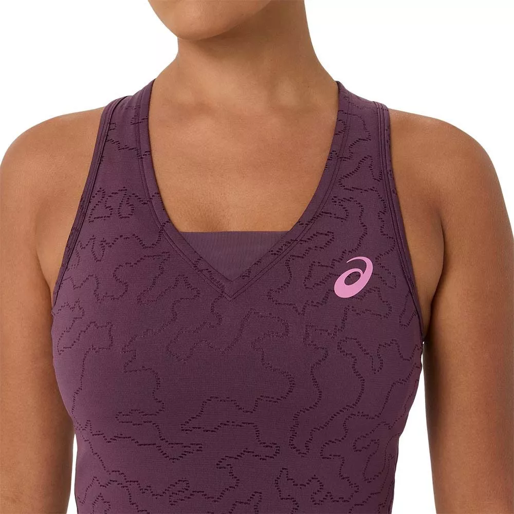 Asics Match Tennisjurk Dames Violet