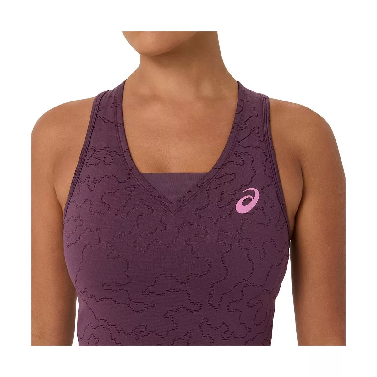 Asics Match Tennisjurk Dames Violet