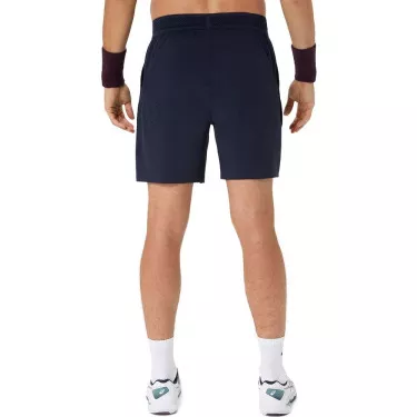 Asics Match Laser Cut Short Marineblauw