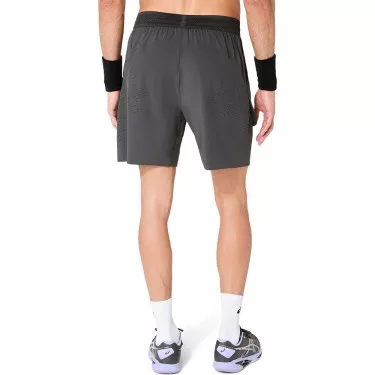 Asics Match Laser Cut Tennisshort Grijs
