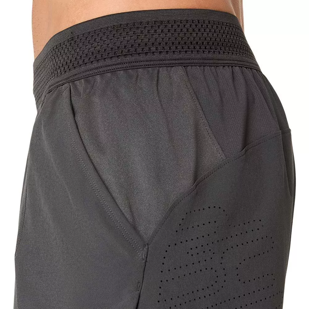 Asics Match Laser Cut Tennisshort Grijs