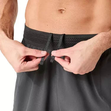 Asics Match Laser Cut Tennisshort Grijs