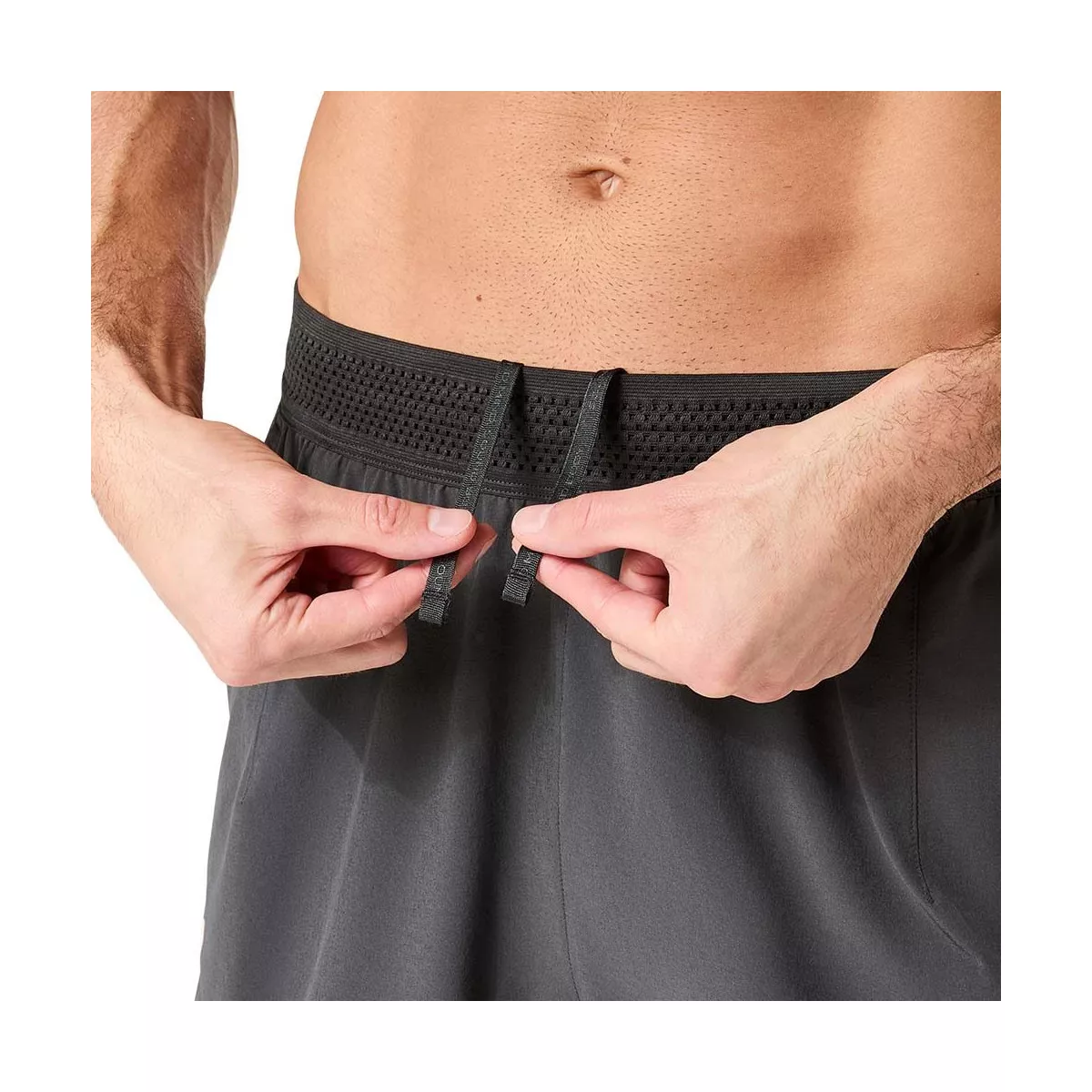Asics Match Laser Cut Tennisshort Grijs
