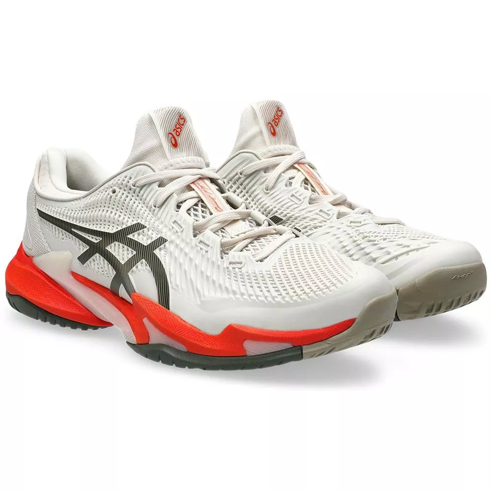 Asics Gel Court FF 3 Tennisschoenen Wit / Oranje