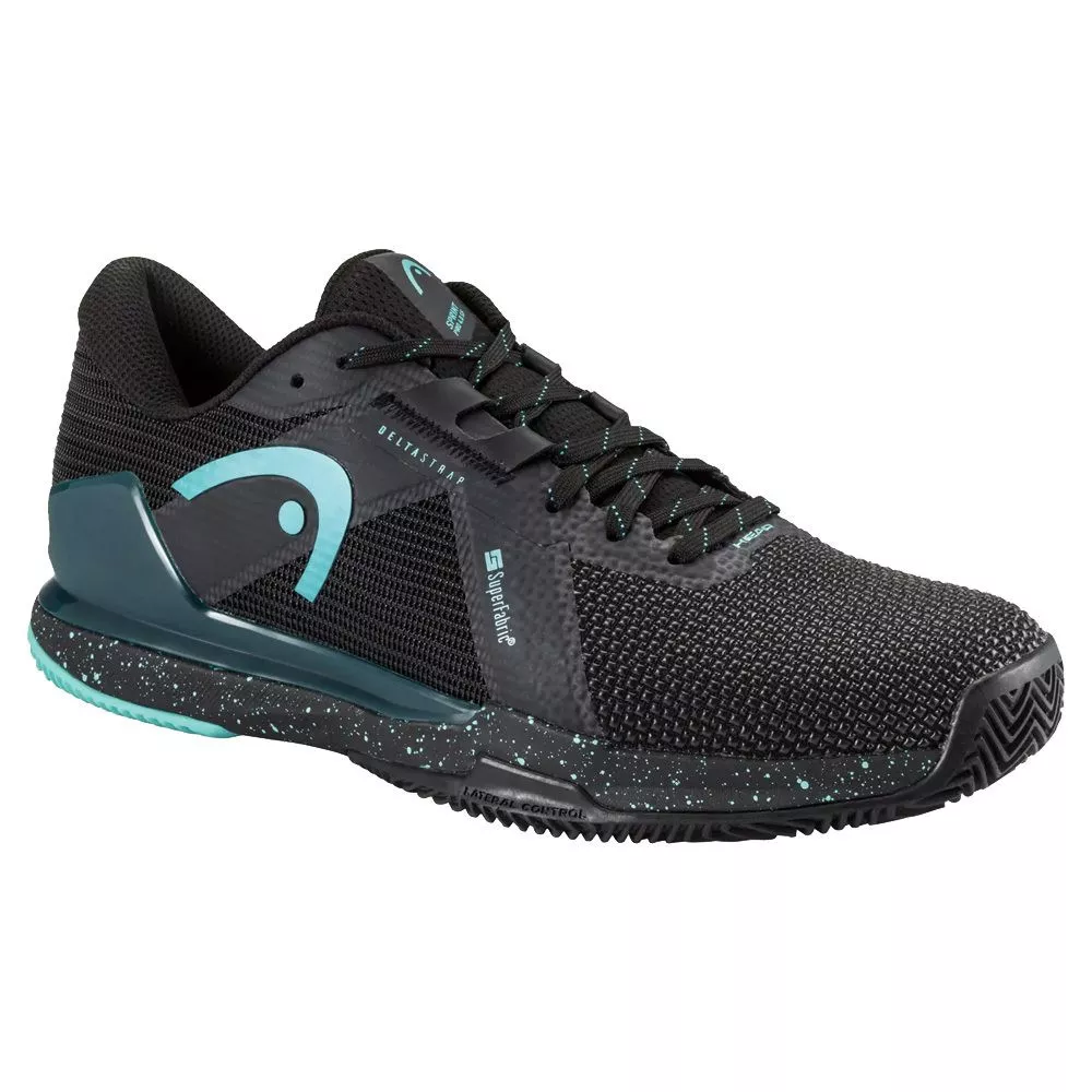 Head Sprint Pro 4.0 SF Gravel Tennisschoenen Zwart / Blauw