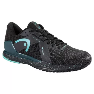 Head Sprint Pro 4.0 SF Gravel Tennisschoenen Zwart / Blauw