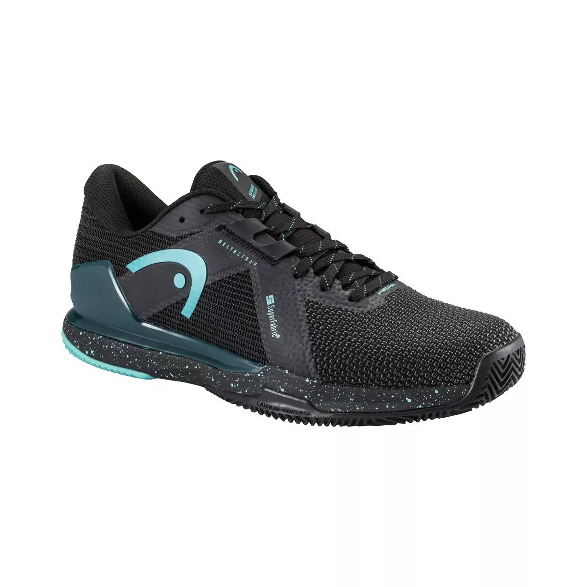 Head Sprint Pro 4.0 SF Gravel Tennisschoenen Zwart / Blauw