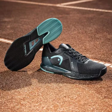 Head Sprint Pro 4.0 SF Gravel Tennisschoenen Zwart / Blauw