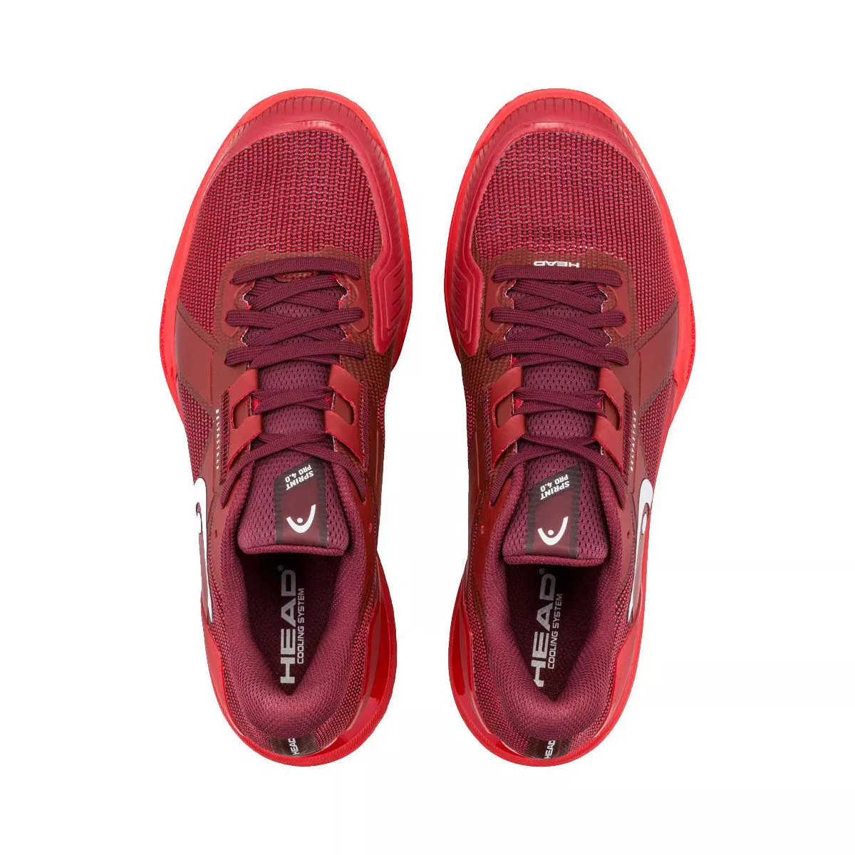 Head Sprint Pro 4.0 Tennisschoenen Rood / Donkerrood