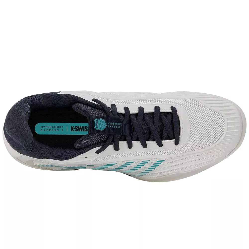 K-Swiss Hypercourt Express 3 Schoenen Wit / Grijs / Blauw
