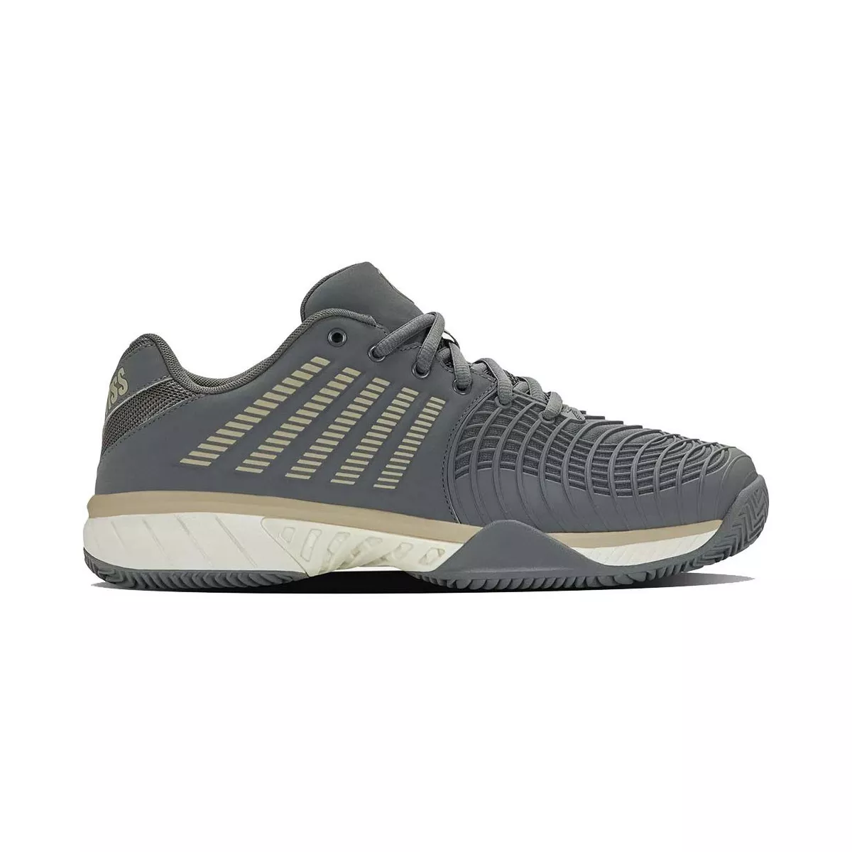 K-Swiss Express Light 3 Gravel Tennisschoenen Grijs / Kaki