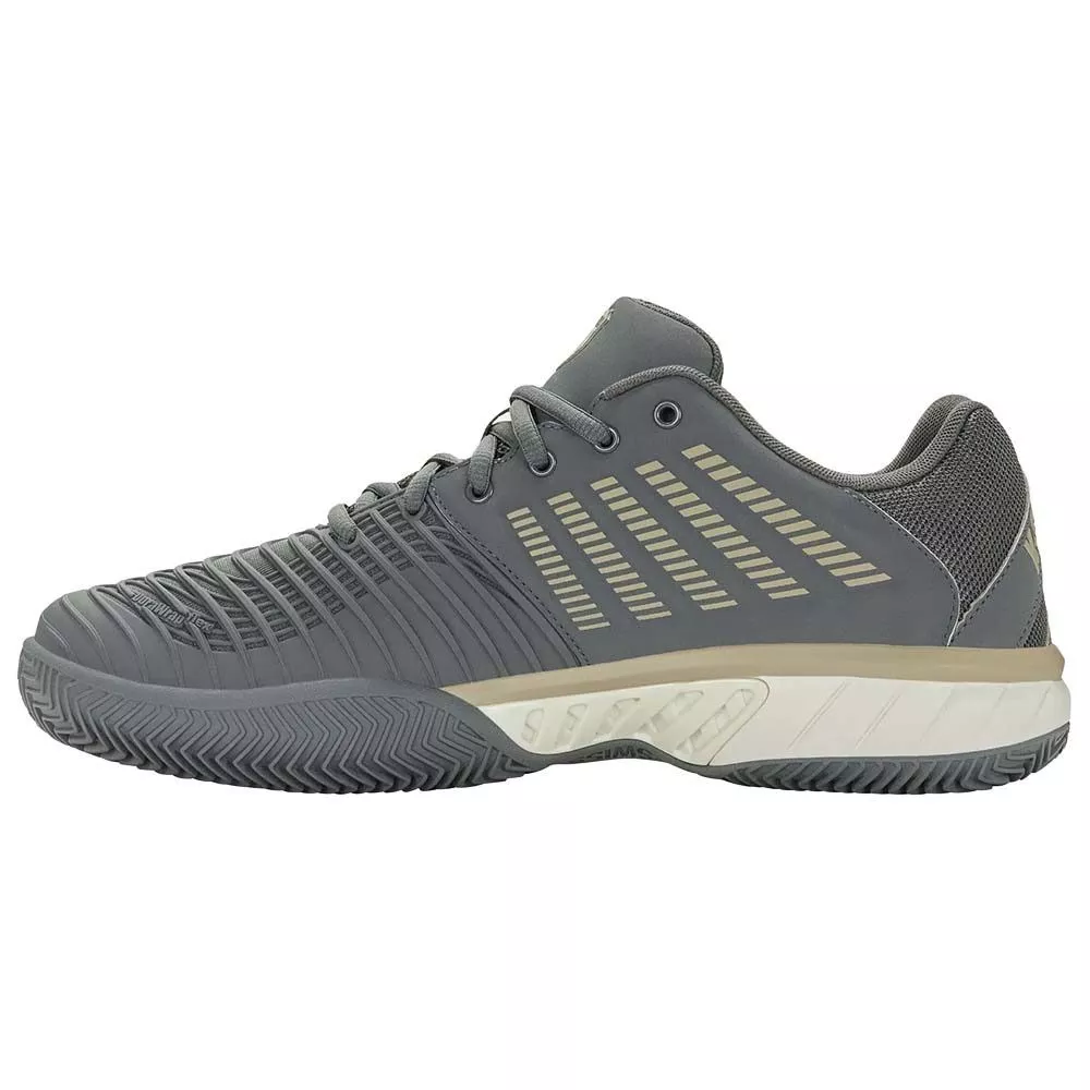 K-Swiss Express Light 3 Gravel Tennisschoenen Grijs / Kaki