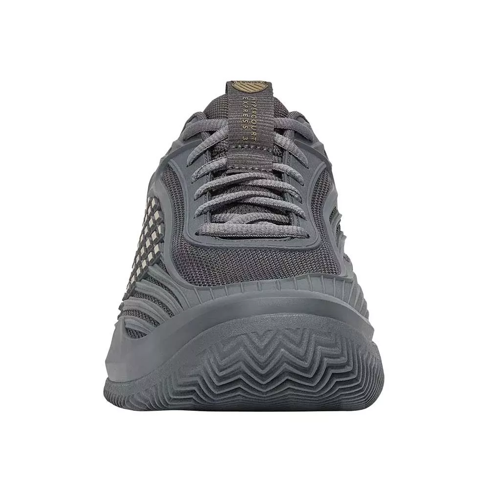 K-Swiss Hypercourt Express 3 Clay Schoenen Grijs / Kaki