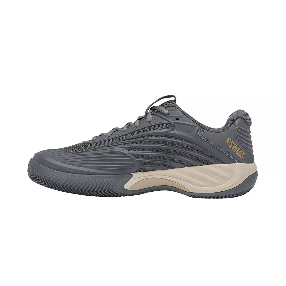 K-Swiss Hypercourt Express 3 Clay Schoenen Grijs / Kaki