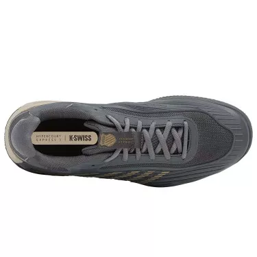 K-Swiss Hypercourt Express 3 Clay Schoenen Grijs / Kaki