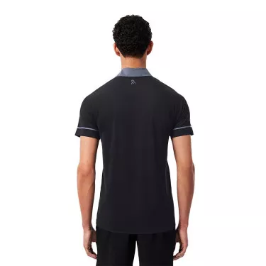 Polo Lacoste Tennis Novak Djokovic On Court Noir / Gris