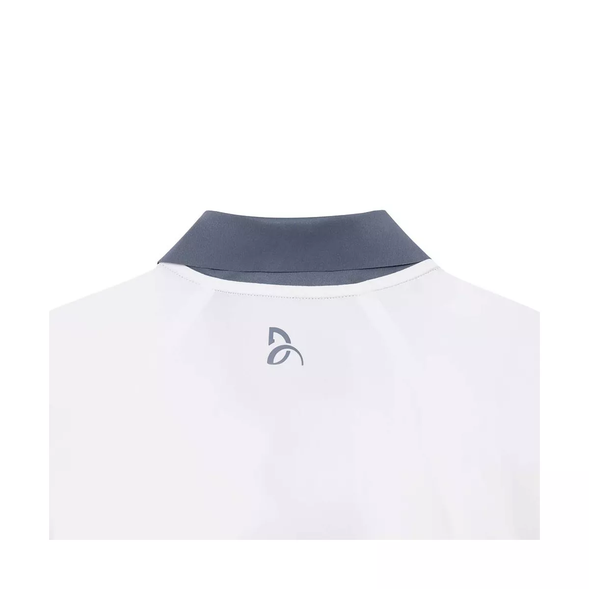 Polo Lacoste Tennis Novak Djokovic On Court Blanc / Gris