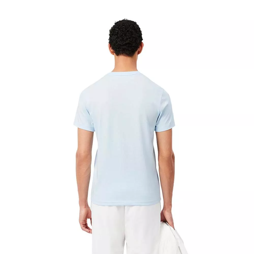 T-Shirt Lacoste Sport Ultra Dry Imprimé Bleu clair / Bleu