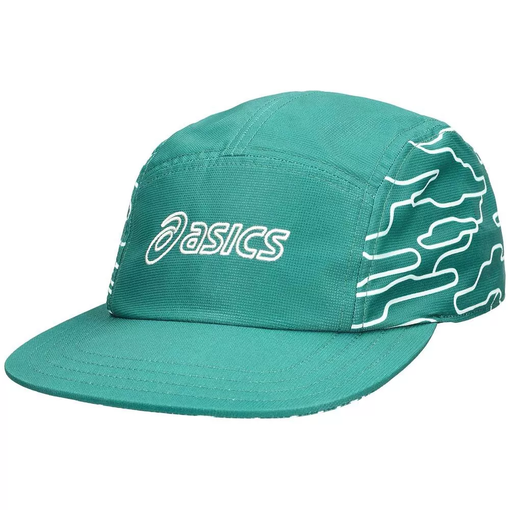 Casquette Asics Padel 5 Panel Vert / Blanc