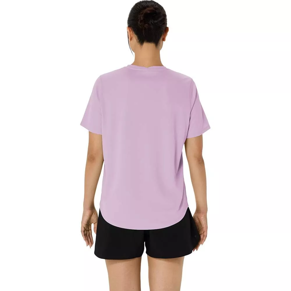 Asics Core SS T-Shirt Dames Roze