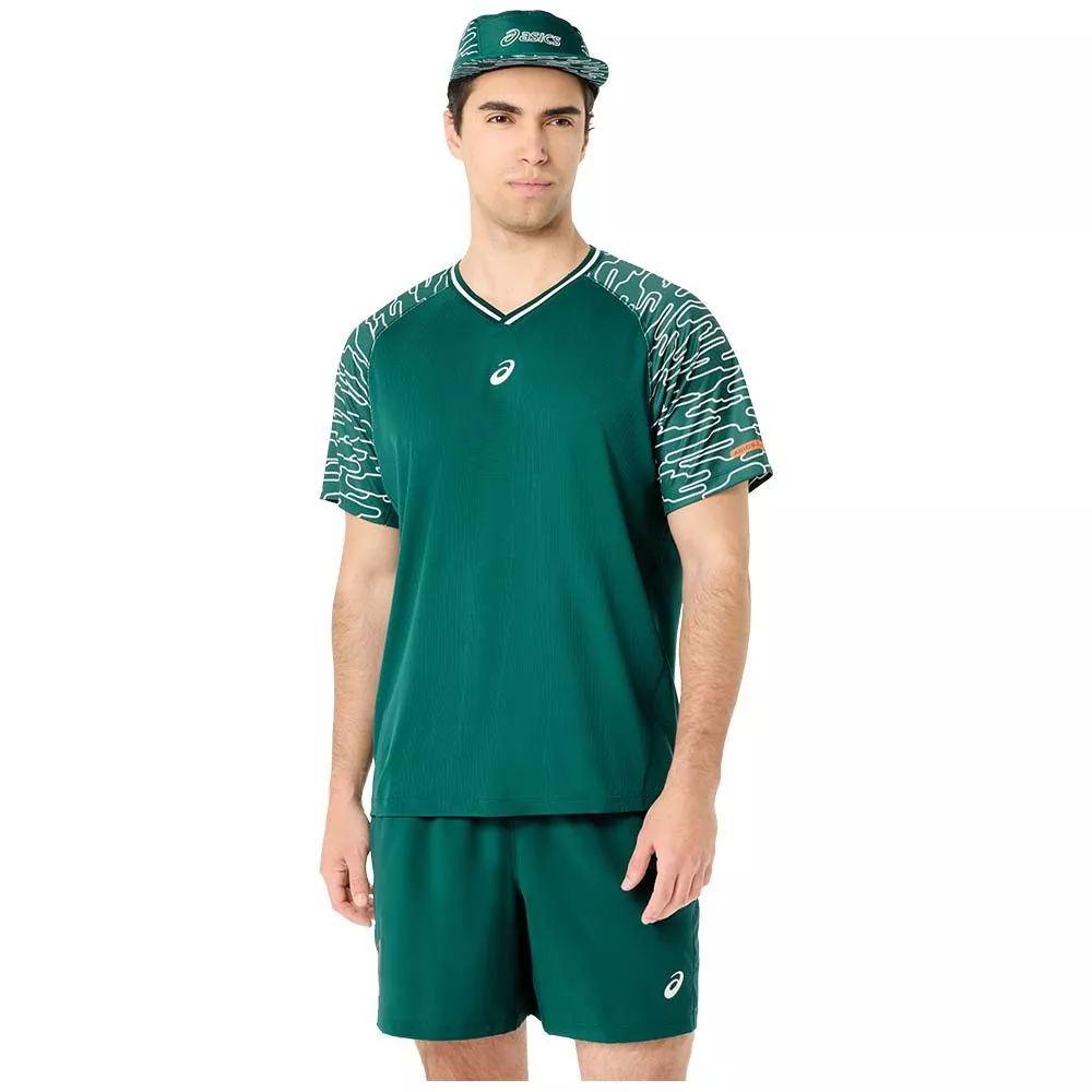 T-Shirt Asics Padel Court SS Vert