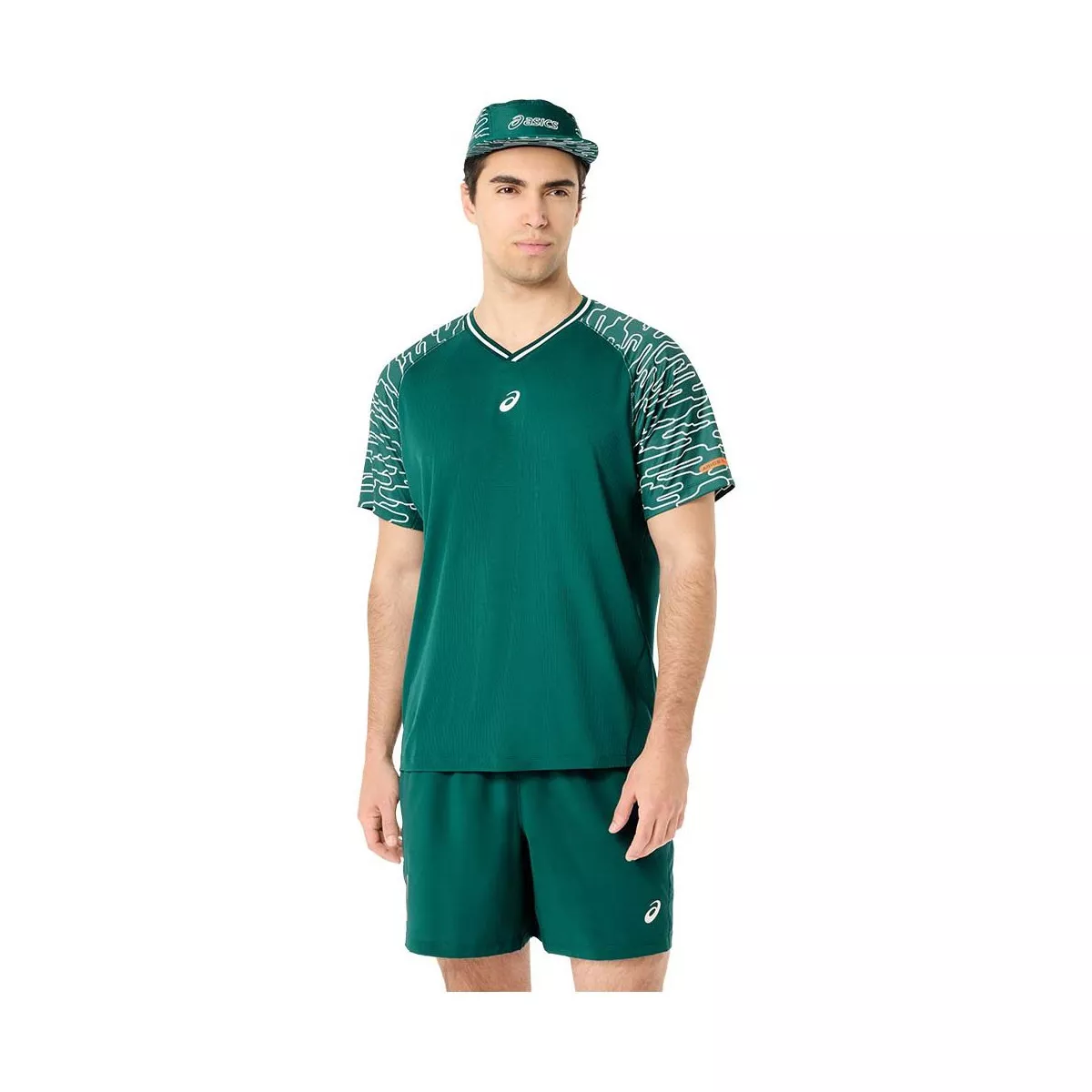 T-Shirt Asics Padel Court SS Vert