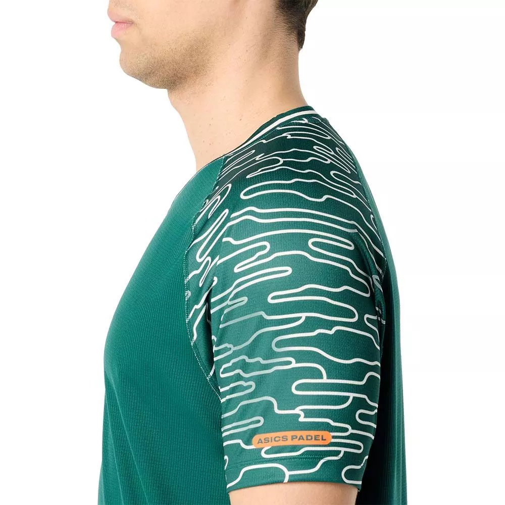T-Shirt Asics Padel Court SS Vert