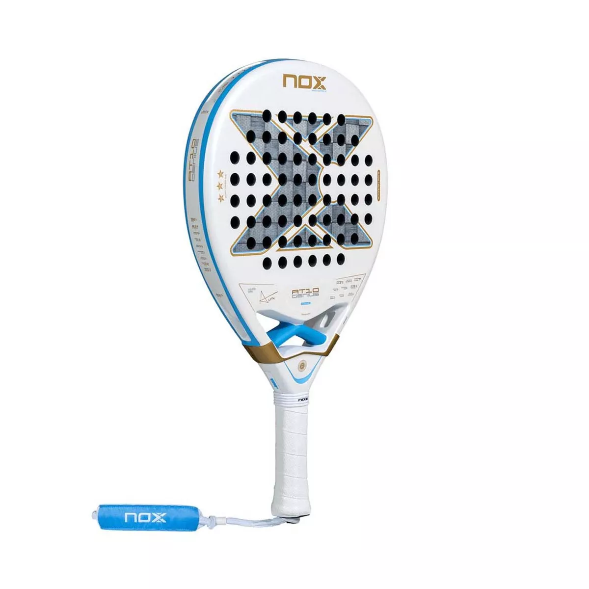 Nox AT10 Genius 18K Alum Buenos Aires 2026 Padelracket