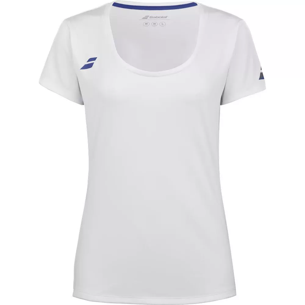 Babolat Play Cap Meisjes T-shirt Wit