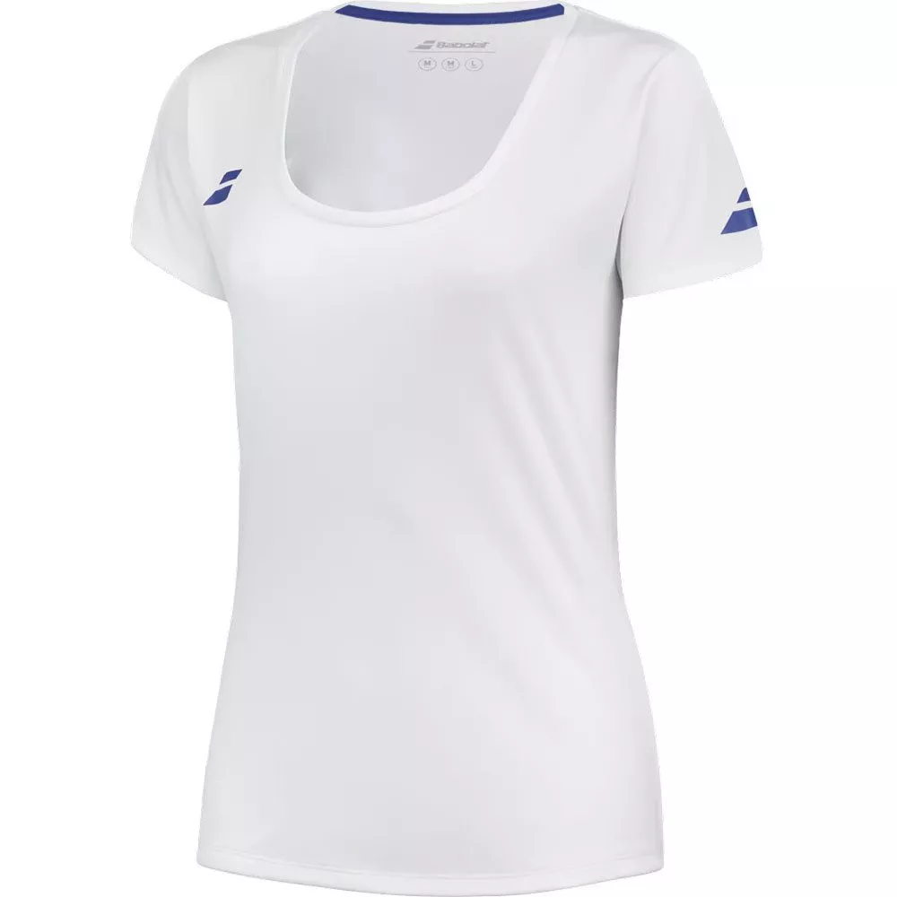 Babolat Play Cap Meisjes T-shirt Wit