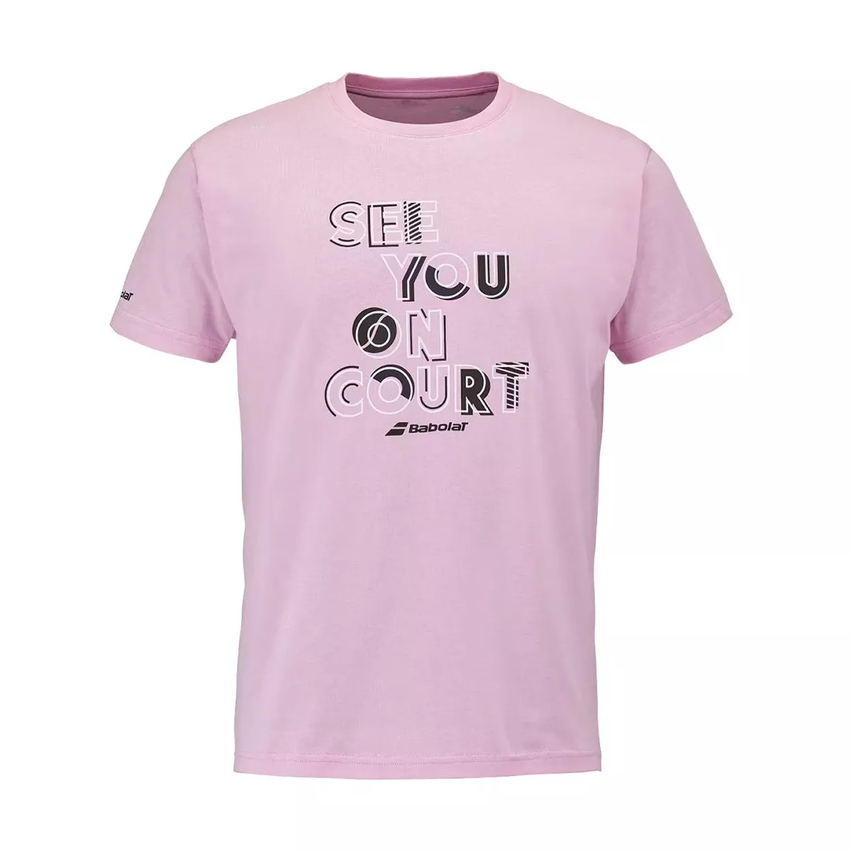 Babolat Exercise Message T-shirt Roze